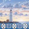 Amazon : $8.31 ($9.44)  Ceaco - Lighthouse Quilt - 1000 Larger Sized Piece Jigsaw Puzzle