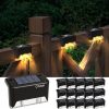 Amazon: $12.59 ($29.99) Solar Deck Lights, 16 Solar Step Lights Waterproof LED Solar Stair Lights, Outdoor