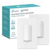 Amazon:$29.99 ($54.99)Kasa Smart Motion Sensor Switch, Single Pole, Needs Neutral Wire, 2.4GHz Wi-Fi Light Switch, Works with Alexa & Google Assistant, UL Certified, No Hub Required(KS200MP2),White,2-Pack