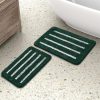 Amazon: $7.69 ($10.99) Bathroom Rug Sets 2 Piece, Christmas Bath Mat Set with Rubber Backing