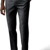 Amazon:$14.99 ($33.99)PJ PAUL JONES Men Trousers Vintage Tweed Pants Herringbone Pleated Pant