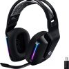 Amazon:$60.99 ($149.99)Logitech G733 Lightspeed Wireless Gaming Headset with Suspension Headband, Lightsync RGB, Blue VO!CE mic technology and PRO-G audio drivers - Black