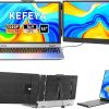 Amazon:$109.99 ($179.99)Laptop Screen Extender, 14'' FHD 1080P IPS Laptop Monitor Extender Dual Screen, Portable Monitor for Laptops 13-17'' with USB-C/HDMI Port, Plug n Play for Windows/Mac/Android/Switch/PS5