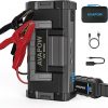 Amazon:$99.99 ($219.99)AVAPOW 6000A Car Battery Jump Starter(for All Gas or up to 12L Diesel) Powerful Car Jump Starter with Dual USB Quick Charge and DC Output,12V Jump Pack with Built-in LED Bright Light