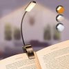 Amazon:$12.99 ($23.99)gritin 9 LED Rechargeable Book Light for Reading in Bed - Eye Caring 3 Color Temperatures,Stepless Dimming Brightness,80 Hrs Runtime Small Lightweight Clip On Book Reading Light for Studying