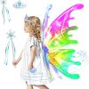 Amazon:$16.73 ($39.99)Electric Light Up Butterfly Wings Moving with Music - Princess Costume Crown Wand Dress Up, Princess Toys for Kids Ages 3-6 5-7 as Halloween Valentine Birthday Christmas Party Gifts