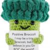 Amazon:$3.49 ($7.99)Valentines Day Gifts for Him Her, Funny Positive Broccoli with Stand, White Elephant Gifts for Adults, Birthday Gifts for Women Men, Gifts for Men Dad Boyfriend, Womens Mens Teens Gifts for Christmas
