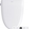 Amazon : $149.99 ($499.99)  Bidet Toilet Seat Elongated, Smart Heated Toilet Seat, Instant Warm Water & Dryer, Feminine & Rear Wash, Self-Clean Nozzle, Slow Close Lid, Child/ECO/Silent Mode
