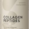Amazon : $22.27 ($36.95)  Sports Research Collagen Peptides for Women & Men - Hydrolyzed Type 1 & 3 Collagen Powder Protein Supplement for Healthy Skin, Nails, Bones & Joints - Easy Mixing Vital Nutrients & Proteins