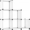 Amazon : $20.07 ($39.99)   AWTATOS Closet Organizer 6 Cube Closet Storage Shelves DIY Stackable Closet Clothes Storage Organizer Shelving for Closet Bedroom, Home, Translucent
