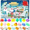 Amazon:$9.99 ($24.99)Mochi Squishies Advent Calendars 2024 Kawaii Christmas Countdown Toys Party Favors for Kids Gift for Christmas with 24pcs Different Cute Animal Toys for Girls Boys Xmas Countdown Calendar