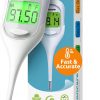 Amazon:  $5.99 ($19.99) 9 Seconds Digital Basal Thermometer for Adults and Kids – Accurate Oral Thermometer