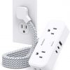 Amazon: $9.99 ($19.99)  Cruise Ship Essentials – Travel Power Strip Flat Plug, 6 Ft Flat Extension Cord w/ 4 Outlets 3 USB Ports