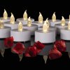 Amazon: $3.99 ($15.99) LED Tea Lights: 24PACK Flameless Votive Candles Lamp Realistic & Bright Flickering