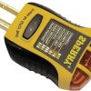 Amazon : $8.03 ($17.96) Sperry Instruments GFI6302 GFCI Outlet / Receptacle Tester, Standard 120V AC Outlets, 7 Visual Indication / Wiring Legend, Home & Professional Use, Yellow & Black