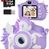 Amazon: $9.89 ($35.99) Kids Camera 1080P HD Video Camera with 32GB Card