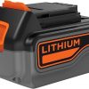 Amazon : $49.00 ($76.54)  BLACK+DECKER 20V MAX 4Ah Lithium Ion Battery (LB2X4020-OPE)
