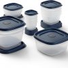 Amazon: $8.00 ($19.99) Branded Easy Find Lids Food Storage Containers with Vented Lids, 26 Piece Set, Blue
