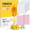 Amazon:  $3.99 ($7.99) 196Ct Pimple Patches for Face: 6 Sizes Day and Night Acne Patches Heart Zit Patches