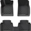 Amazon : $19.99 ($39.99)  Weize Floor Mats for Honda Accord Sedan (Include Hybrid) 2023-2024, All Weather Front & 2nd Row Liner TPE Car mats, Set of 3 Mats