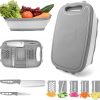 Amazon: $14.98 ($26.97) Camping cutting board, Collapsible Chopping Board with Colander