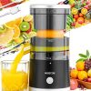 Amazon : $22.99 ($50.99) Electric Citrus Juicer Machines,Citrus Juicer Machines with USB and Cleaning Brush,portable electric juicer for making fresh orange juice,squeezing oranges,lemons,kiwi fruit,and grapefruit(Black)