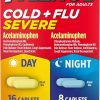 Amazon : $5.69 ($10.67)   Tylenol Cold + Flu Severe Day & Night Caplets for Fever, Pain, Cough & Congestion Relief, 24 Count