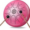 Amazon: $13.49 ($26.99) Steel Tongue Drum Hand Drums: 6 Inch 8 Notes Metal Musical Instruments, Music Gifts for Family Friends