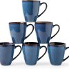 Amazon:  $14.99 ($29.99) 17 OZ Coffee Mugs Set of 6, Large Ceramic Coffee Mugs, Modern Coffee Mugs Set