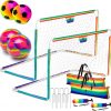 Amazon: $36.99 ($57.99) Kids Soccer Goal Set With Metal Poles, Backyard & Indoors Portable Lightweight Training Equipment