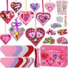 Amazon: $11.99 ($19.99) Valentines Day Craft Gift Set: DIY Colorful Foam Heart Art Craft Ornament Toy Kit with Pom-poms