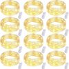 Amazon: $4.99 ($9.99) Fairy Lights Battery Operated, 12-Pack 7.2ft w/20 LED Mini White Fairy Lights Waterproof