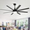 Amazon: $67.99 ($169.99)  65 Inch Ceiling Fan with Light and Remote, 8-Blade, Reversible DC Motor, 6-Speed, Timer