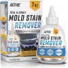Amazon : $13.94 ($20.89)    Mold Stain Remover Gel Cleaner - ACTIVE Heavy Duty Stain Cleaner for Front Loader Washing Machine Seal, Bathroom Grout, Shower, Caulk - Front Load Washer Cleaning Solution - 7 Fl Oz