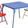 Amazon: $38.32 ($80.00) Mindy Kids 3-Piece Folding Square Table and Chairs Set for Daycare and Classrooms