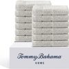 Amazon : $9.99 ($22.99)   Tommy Bahama- Washcloths, Absorbent & Fade Resistant Cotton Towel Set, Fashionable Bathroom Decor, Oeko-Tex Certified (Island Retreat Beige, 12 Piece)