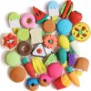 Amazon: $5.94 ($6.99) Food Erasers, Erasers, 30Pcs, Puzzle Erasers, Take Apart Erasers, Fruit Erasers