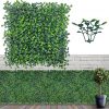 Amazon : $20.99 ($29.99) ODTORY Artificial Grass Wall Panel Backdrop,10 X 10 in 12P(8.4 sqft) UV-Anti Greenery Boxwood Panels for Indoor Outdoor Green Wall Decor & Ivy Fence Covering Privacy