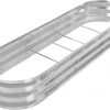 Amazon:$29.99 ($52.99)GADI Raised Garden Bed Kit for Vegetables Flower Galvanized Metal Planter Boxs Designed for Easy DIY and Cleaning Not Twist Or Rot (Silver)