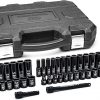 Amazon:$54.90 ($65.51)GEARWRENCH 44 Pc. 3/8'' Drive 6 Point Standard & Deep Impact SAE/Metric Socket Set - 84916N