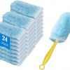 Amazon:$9.99 ($19.99)Duster Refills for Swiffer Duster, Heavy Duty Multi-Surface Duster Refills for Cleaning, 360 Feather Dusters Kit, 1 Extendable Handle + 24 Refills