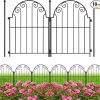 Amazon:$16.49 ($35.98)Decorative Garden Fence 10 Panels, No Dig Rustproof Metal Fencing 11ft Long Animal Barrier Border for Dog, Garden Fencing for Outdoor Patio Lawn Yard Flower Bed