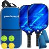 Amazon:$12.99 ($39.99)Pickleball Paddles Set of 2, Lightweight USAPA Approved Fiberglass Pickleball Set of 2 with Outdoor Pickleballs