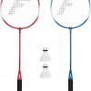 Amazon:$8.50 ($19.99)Franklin Sports Badminton Racket + Birdie Set - Replacement Badminton Equipment for Kids + Adults - 2 Player - 4 Player Badminton Racket Sets
