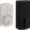 Amazon:$38.98 ($49.99)Kwikset Powerbolt 240 5-Button Keypad Satin Nickel Traditional Electronic Deadbolt Door Lock, Featuring Convenient keyless Entry, Customizable User Codes and auto Locking