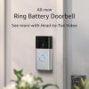 Amazon : $59.99 ($99.99)  All-new Ring Battery Doorbell, Head-to-Toe Video, Live View with Two-Way Talk, and Motion Detection & Alerts (2024 release), Satin Nickel