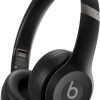Amazon : $99.99 ($199.95)   Beats Solo 4 - Wireless Bluetooth On-Ear Headphones, Apple & Android Compatible, Up to 50 Hours of Battery Life - Matte Black Visit the Beats Store