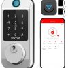 Amazon:  $41.99 ($149.99) Smart Locks WiFi Deadbolt: Fingerprint Front Door Lock Keyless Entry w/ Keypad