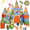 Amazon:$19.99 ($49.99)Magnetic Tiles Set,Magnetic Blocks for Kids,Magnet Tiles Building Blocks,Magnetic Construction STEM Educational Toys Gift for Boys and Girls102PCS