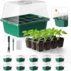 Amazon: $8.49 ($19.98) Seed Starter Tray, 10PCS Seed Starter Kit, Seedling Starter Trays w/ Heightened Lids